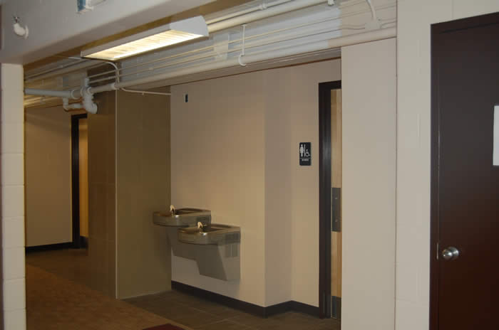 Handicap accessible restrooms